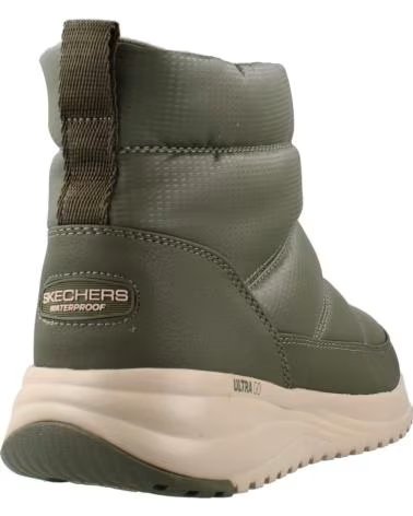 SKECHERS 144776S DAMEN STIEFELETTEN IN OLIVGRÜN OLV