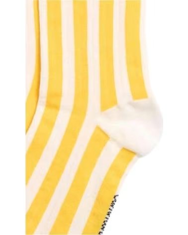 EDMMOND STUDIOS CHAUSSETTES 125-94-03150 À RAYURES JAUNES