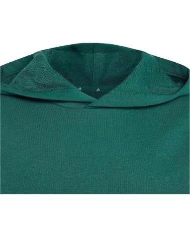ADIDAS FELPA CON CAPPUCCIO J BL FT HD 280 BAMBINI VERDE CGREEN-WHITE-CLEMIN-C