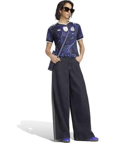 ADIDAS CAMISETA DE FUTBOL KB0639 EN MULTICOLOR PARA MUJER BLACK-LUCBLU-BLUBRS