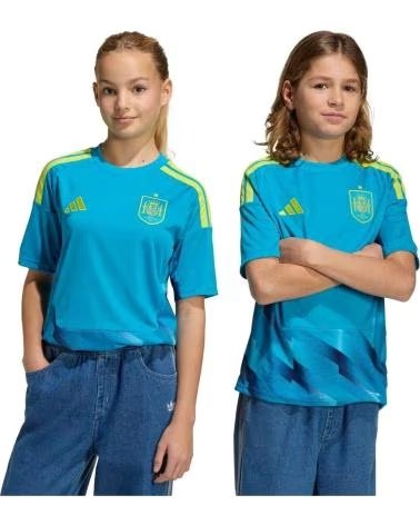 ADIDAS CAMISETA DE FÚTBOL KB8372 AZUL PARA NIÑAS BOAQUA