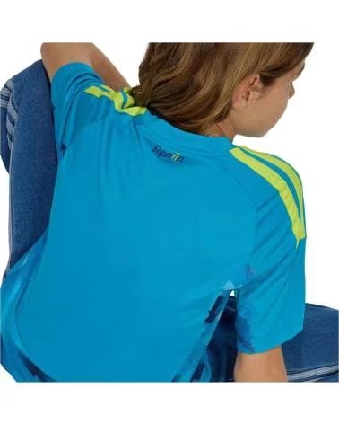 ADIDAS MAILLOT DE FOOTBALL KB8372 BLEU POUR FILLES BOAQUA