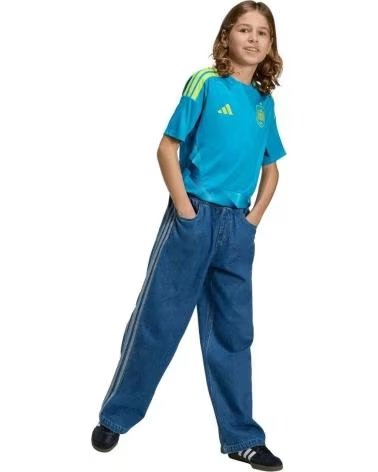 ADIDAS MAILLOT DE FOOTBALL KB8372 BLEU POUR FILLES BOAQUA