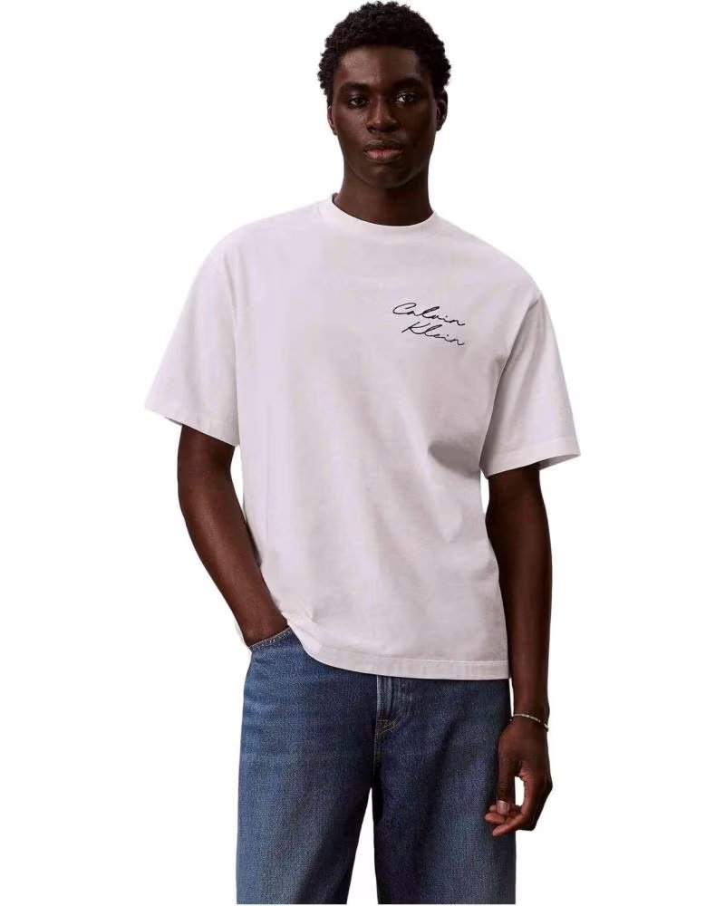 CAMISETA CALVIN KLEIN JEANS LV04RE828G BLANCA YAF