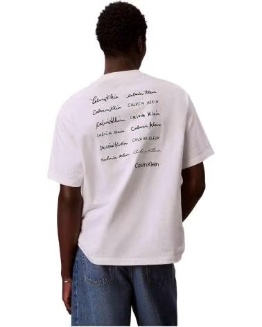 CAMISETA CALVIN KLEIN JEANS LV04RE828G BLANCA YAF