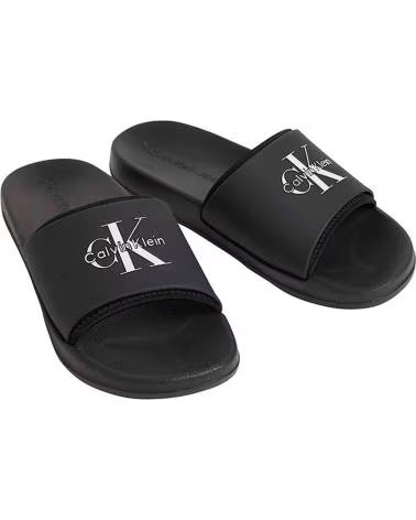 CALVIN KLEIN CHANCLAS - CHANCLAS EN NEGRO PARA HOMBRE TRIPLE BLACK