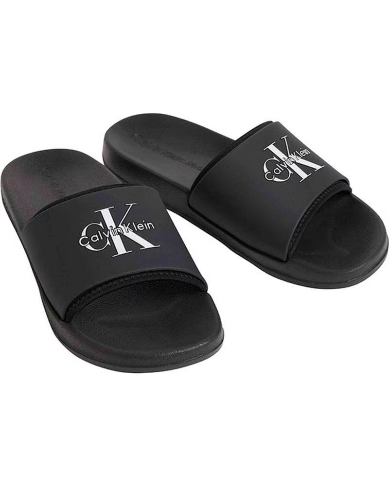 CALVIN KLEIN CHANCLAS - CHANCLAS EN NEGRO PARA HOMBRE TRIPLE BLACK