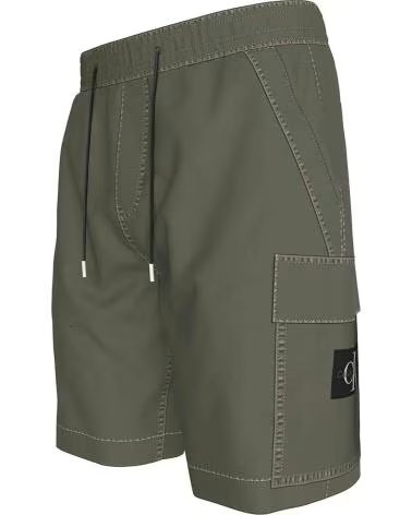 CALVIN KLEIN PANTALONCINI J30J325138 VERDE LDY-VERDE