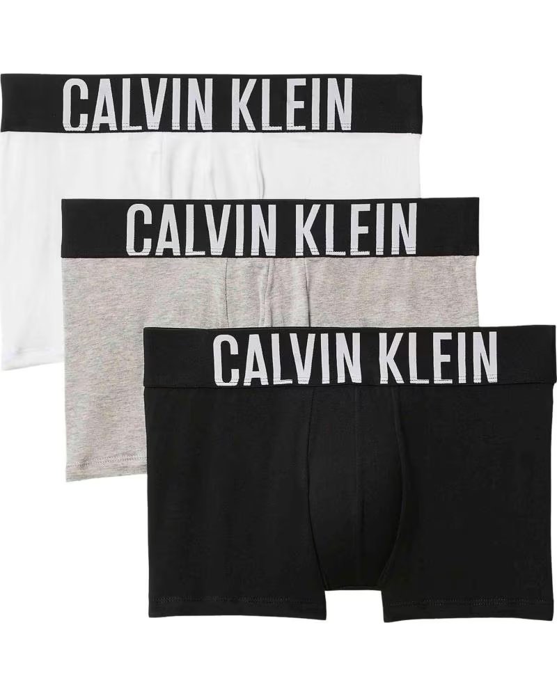 CALVIN KLEIN BOXERSHORTS 000NB3608A MEHRFARBIG IM PACK FÜR HERREN MP1-GRIS-NEGRO-BLANCO