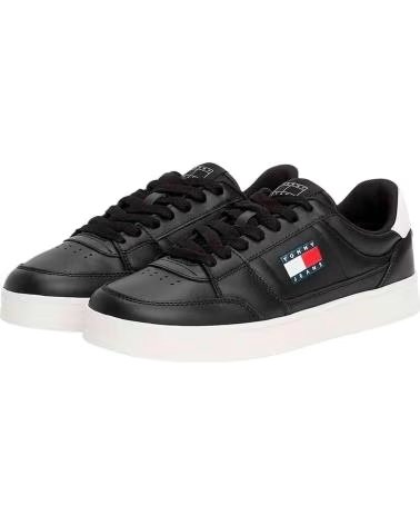 TOMMY HILFIGER ZAPATILLAS EM0EM01574 - ZAPATILLAS DEPORTIVAS EN NEGRO PARA HOMBRE YBL-BLANCO