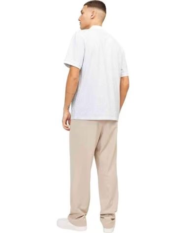 JACK AND JONES & KURZARM-POLOSHIRT MIT MUSTER FÜR HERREN AZUL
