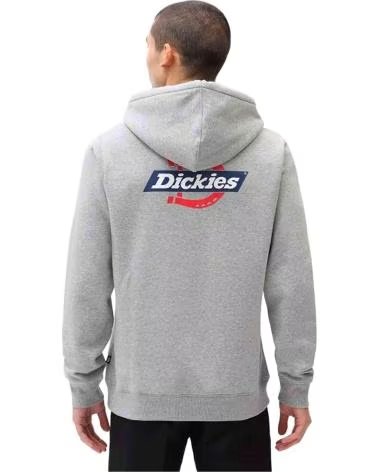 DICKIES SUDADERA DK0A4XAH - SUDADERA EN GRIS PARA HOMBRE AZUL