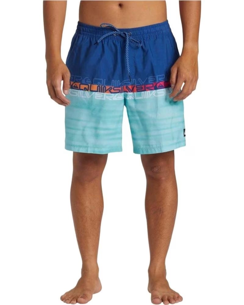 QUICKSILVER QUIKSILVER WORDBLOCK 17 ZOLL BADESHORTS - MEHRFARBIGER STIL AZUL-BYC6