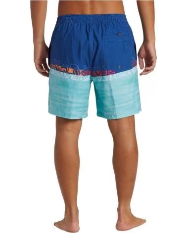 QUICKSILVER QUIKSILVER WORDBLOCK 17 ZOLL BADESHORTS - MEHRFARBIGER STIL AZUL-BYC6
