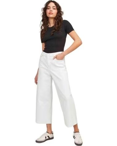 JJXX PANTALONI MILLA WIDE HW CULOTTE BLANCO
