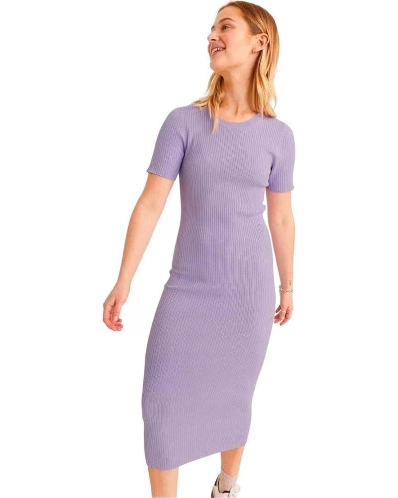 JJXX ELLIE TIGHT KLEID LILA