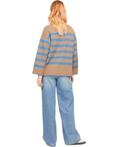 JJXX PULLOVER ANA GESTREIFT BLANCO-NEGRO