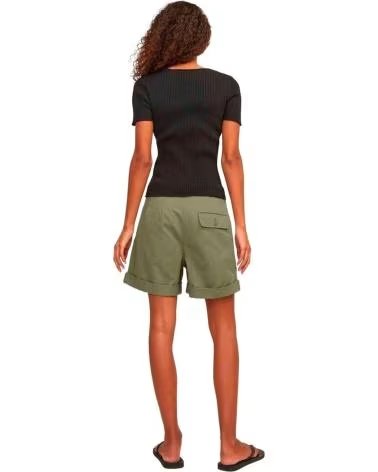 JJXX PANTALONCINI MADDY RLX MW - BERMUDA DA DONNA VERDI VERDE