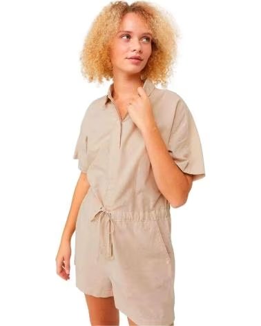 JJXX KURZER JUMPSUIT TRALA LINEN BLEND BEIGE