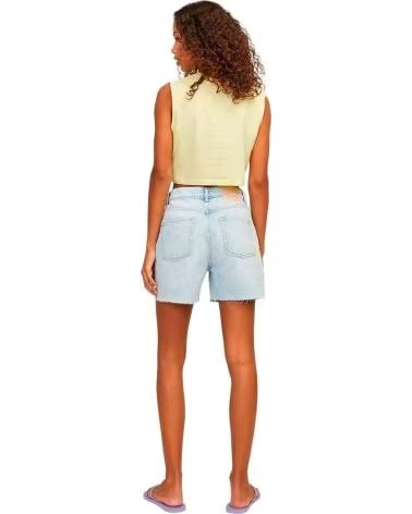 JJXX ALVIRA SLIM CROP SHORT SLEEVE T-SHIRT YELLOW AMARILLO