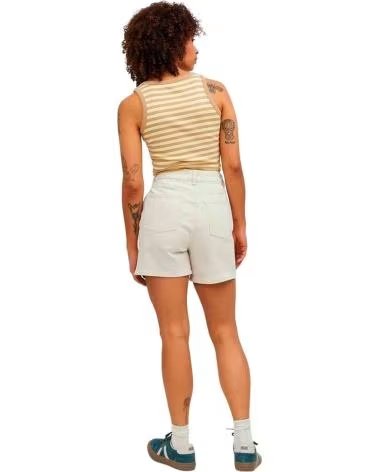 JJXX PANTALONCINI AJA HW A VITA ALTA DA DONNA BEIGE
