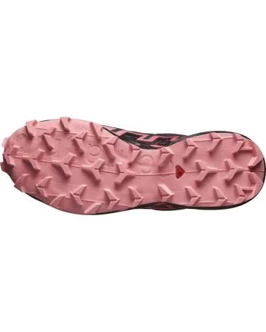 SALOMON SPEEDCROSS 6 GORE-TEX WANDERSCHUHE FÜR DAMEN SCHWARZ NINE IRON-BLACK-FLAMINGO PINK