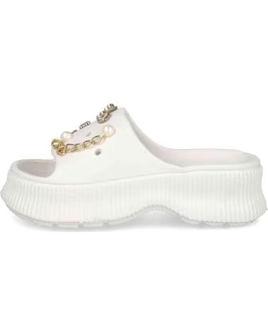 L&R SHOES CLAQUETTES LR 070-114148 BLANCO
