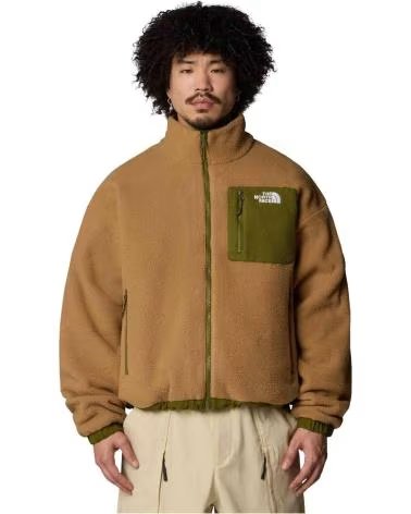 THE NORTH FACE GIACCA IN PILE THE NF0A89GT39M1 UOMO MARRONE MULTICOLOR