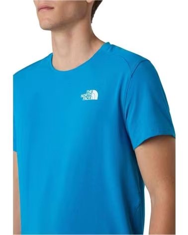 THE NORTH FACE T-SHIRT THE LIGHTNING ALPINE À MANCHES COURTES BLEU BLUE