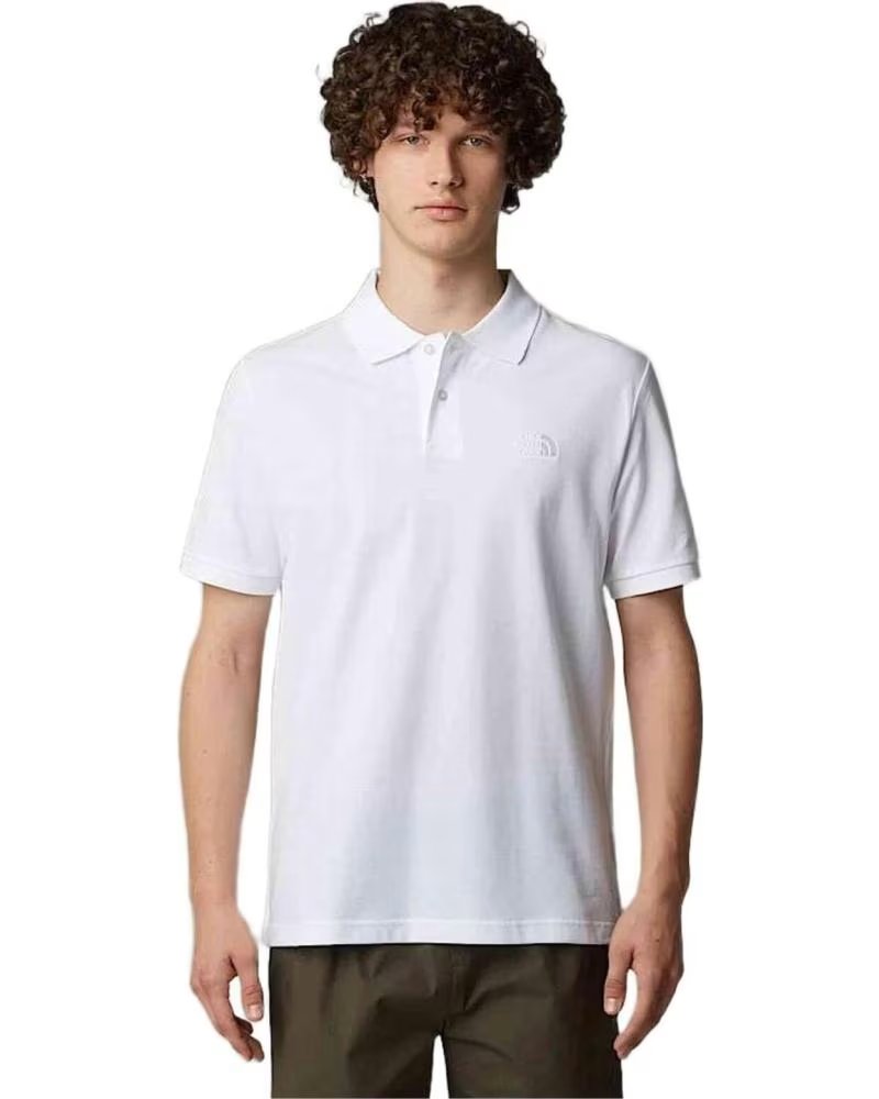 THE NORTH FACE POLO À MANCHES COURTES THE NF0A8C1PFN41 BLANC HOMME WHITE