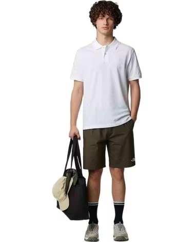 THE NORTH FACE POLO À MANCHES COURTES THE NF0A8C1PFN41 BLANC HOMME WHITE