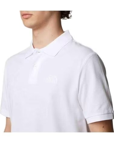 THE NORTH FACE POLO À MANCHES COURTES THE NF0A8C1PFN41 BLANC HOMME WHITE
