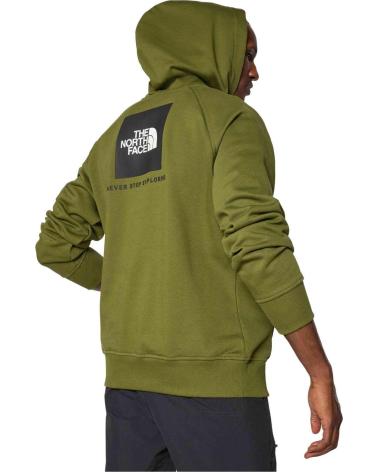 THE NORTH FACE SUDADERA CON CAPUCHA THE NF0A89F9DIW1 PARA HOMBRE GREEN