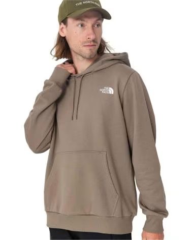 THE NORTH FACE FELPA CON CAPPUCCIO THE NF0A89FCBOW1 UOMO BEIGE