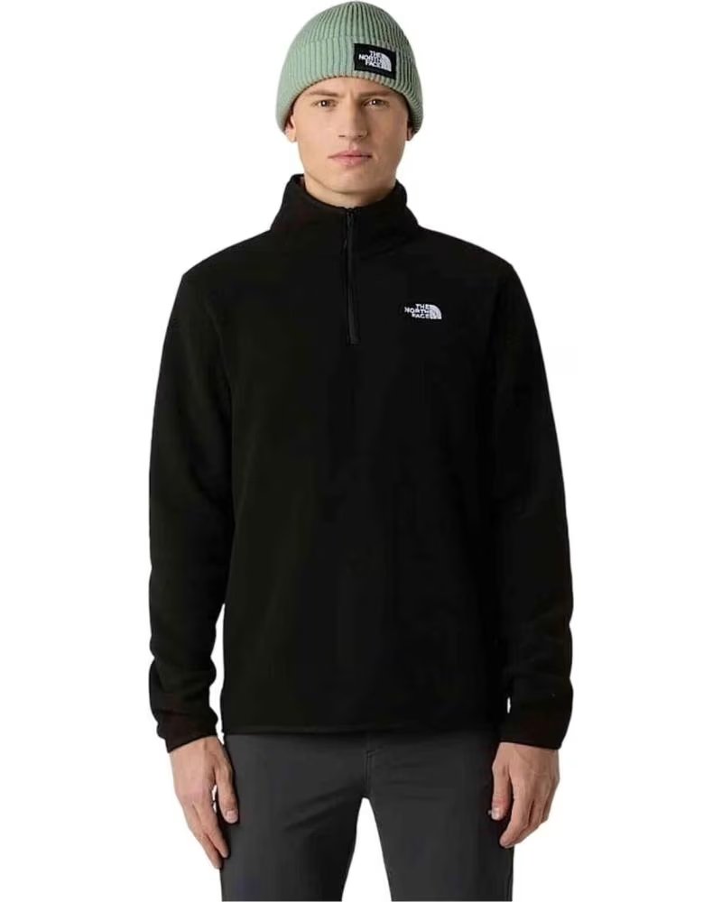 THE NORTH FACE SWEAT-SHIRT THE NF0A8D0QJK31 ZIPPÉ BLACK