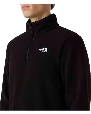THE NORTH FACE SWEAT-SHIRT THE NF0A8D0QJK31 ZIPPÉ BLACK
