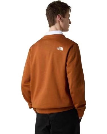 THE NORTH FACE THE NF0A89FGBOE1 SWEATSHIRT FÜR HERREN IN BRAUN BROWN
