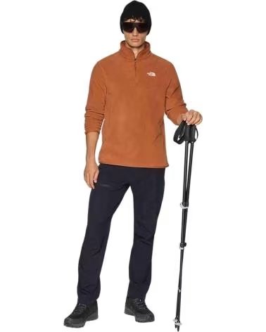 THE NORTH FACE THE NF0A8D0QBOE1 FLEECE FOR MEN BROWN