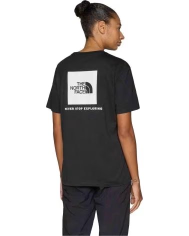 THE NORTH FACE CAMISETA THE NF0A8B6WKY41 MANGA CORTA MUJER BLACK