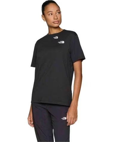 THE NORTH FACE CAMISETA THE NF0A8B6WKY41 MANGA CORTA MUJER BLACK