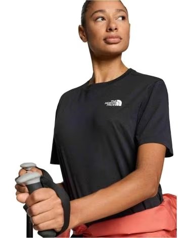 THE NORTH FACE CAMISETA THE NF0A8B6WKY41 MANGA CORTA MUJER BLACK