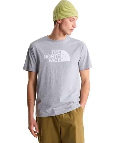 T-SHIRT A MANICHE CORTE THE NORTH FACE NF0A8B6JCU71 GRIGIO GREY