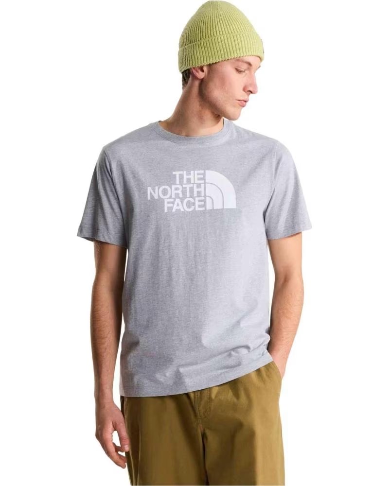 T-SHIRT DE MANGA CURTA THE NORTH FACE NF0A8B6JCU71 CINZENTO GREY