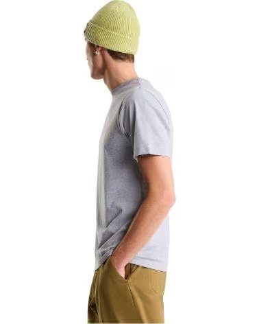 T-SHIRT DE MANGA CURTA THE NORTH FACE NF0A8B6JCU71 CINZENTO GREY
