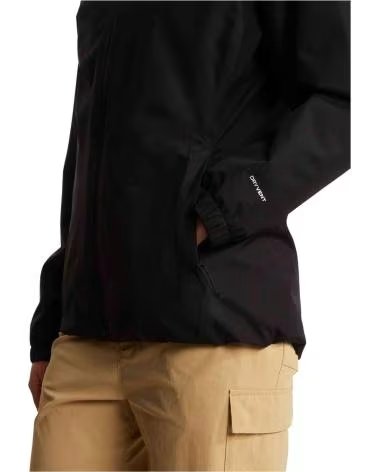 THE NORTH FACE GIACCA IMPERMEABILE THE NF0A8G12JK31 DA UOMO BLACK