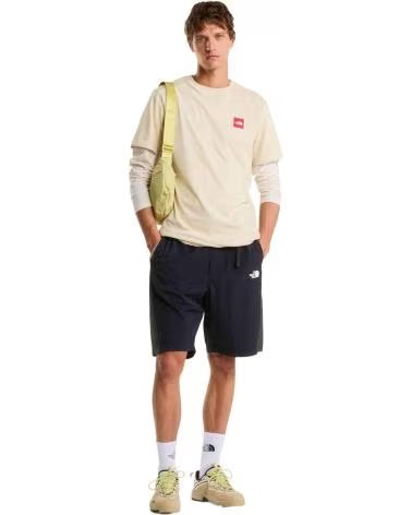THE NORTH FACE T-SHIRT THE NF0A8GUVDOM1 MANCHES COURTES BEIGE HOMME LIGHT