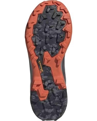 ADIDAS SCARPE DA TREKKING JS4608 GORE-TEX GRIGIO ARANCIONE NARANJA