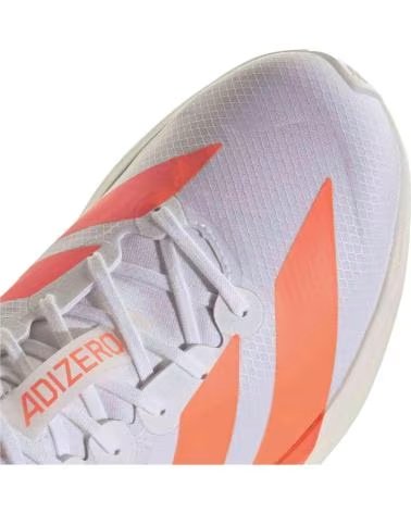 ADIDAS ADIZERO ADIOS 9 JQ0777 LAUFSCHUHE IN WEISS UND ORANGE NARANJA
