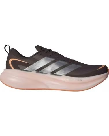 ADIDAS TÊNIS DE CORRIDA SUPERNOVA GLIDE PRETO CINZA LARANJA NARANJA