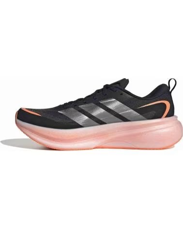 ADIDAS TÊNIS DE CORRIDA SUPERNOVA GLIDE PRETO CINZA LARANJA NARANJA